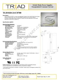 TLD1020-24-C0700 Cover