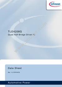 TLE4208GXUMA2 Datasheet Cover