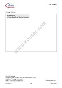 TLE4226GNUMA1 Datasheet Page 15