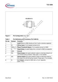 TLE4269GLNTMA1 Datasheet Page 2