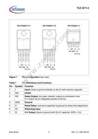 TLE42712SNKSA1 Datasheet Page 2