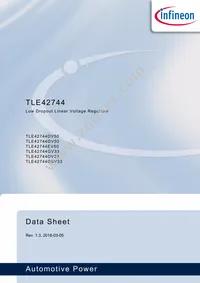 TLE42744GSV33HUMA1 Datasheet Cover