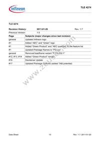 TLE4274GV85ATMA1 Datasheet Page 15