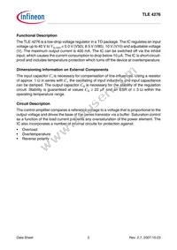 TLE4276DV50NTMA1 Datasheet Page 2