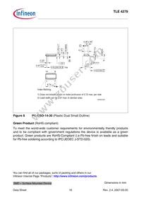 TLE4279GMNTMA1 Datasheet Page 16