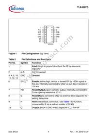 TLE4287GNT Datasheet Page 4
