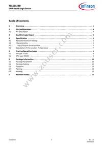 TLE5012BDE9200XUMA1 Datasheet Page 3