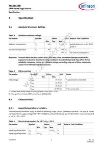 TLE5012BDE9200XUMA1 Datasheet Page 6