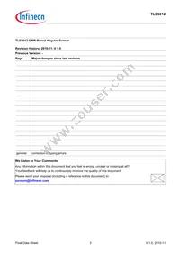 TLE5012FUMA1 Datasheet Page 3