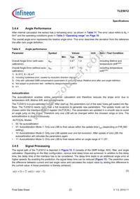 TLE5012FUMA1 Datasheet Page 23