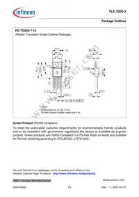 TLE52052GPAUMA1 Datasheet Page 23