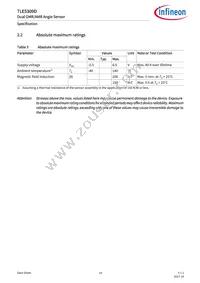 TLE5309DE5201XUMA1 Datasheet Page 14