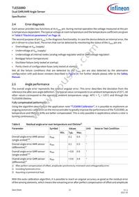 TLE5309DE5201XUMA1 Datasheet Page 21