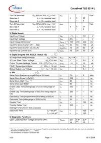 TLE6214L Datasheet Page 4