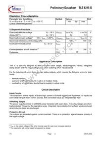 TLE6215G Datasheet Page 6