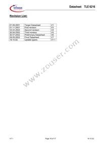 TLE6216G Datasheet Page 16