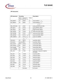 TLE6244XAQMA1 Datasheet Page 12