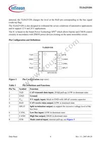 TLE6251DSNTMA1 Datasheet Page 4