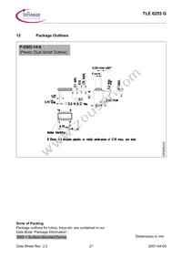 TLE6255GNTMA1 Datasheet Page 21