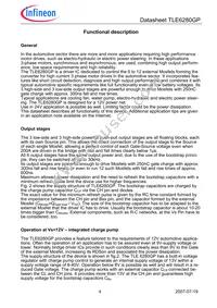 TLE6280GPAUMA2 Datasheet Page 4