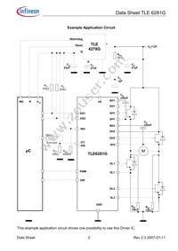 TLE6281GXUMA1 Datasheet Page 2