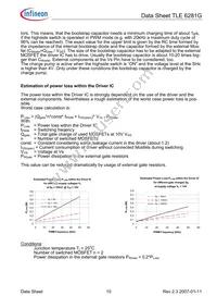 TLE6281GXUMA1 Datasheet Page 10