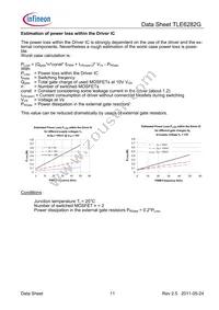 TLE6282GXUMA1 Datasheet Page 11