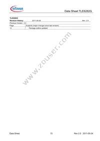 TLE6282GXUMA1 Datasheet Page 15