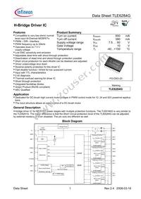 TLE6284GXUMA1 Datasheet Cover