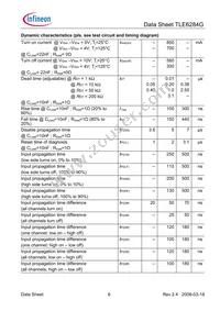 TLE6284GXUMA1 Datasheet Page 6