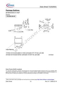 TLE6284GXUMA1 Datasheet Page 15