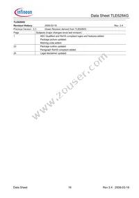 TLE6284GXUMA1 Datasheet Page 16