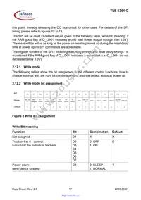 TLE6361GNUMA1 Datasheet Page 17
