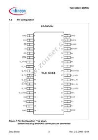 TLE6368R Datasheet Page 3
