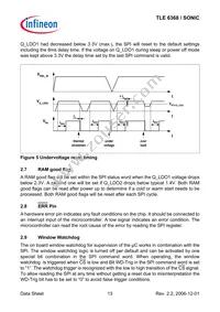 TLE6368R Datasheet Page 13