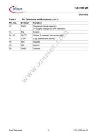 TLE7209-2R Datasheet Page 3
