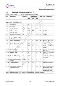 TLE7209-2R Datasheet Page 21