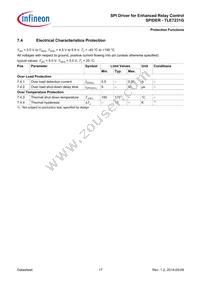 TLE7231GXUMA1 Datasheet Page 17