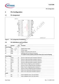 TLE7234EXUMA1 Datasheet Page 8