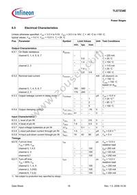 TLE7234EXUMA1 Datasheet Page 18