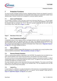 TLE7235E Datasheet Page 21