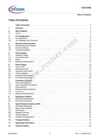 TLE7235G Datasheet Page 2