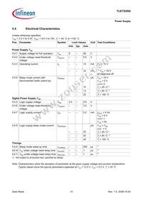 TLE7235G Datasheet Page 15