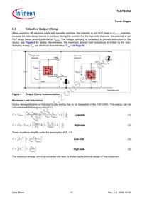 TLE7235G Datasheet Page 17