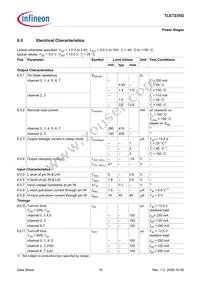 TLE7235G Datasheet Page 19