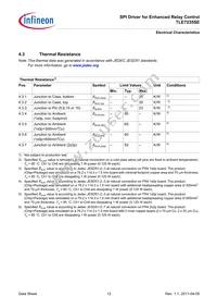 TLE7235SEXUMA1 Datasheet Page 12