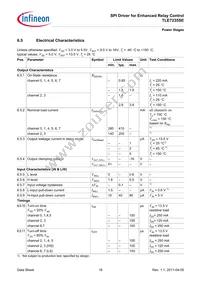 TLE7235SEXUMA1 Datasheet Page 19