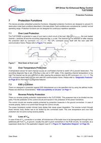 TLE7235SEXUMA1 Datasheet Page 21