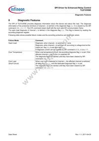 TLE7235SEXUMA1 Datasheet Page 23