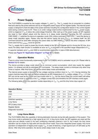 TLE7236EMXUMA1 Datasheet Page 13